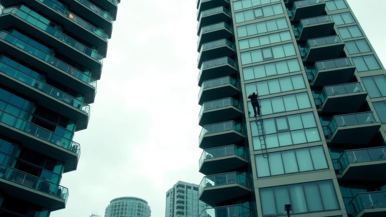 Annual building inspection of a Vancouver condominium tower