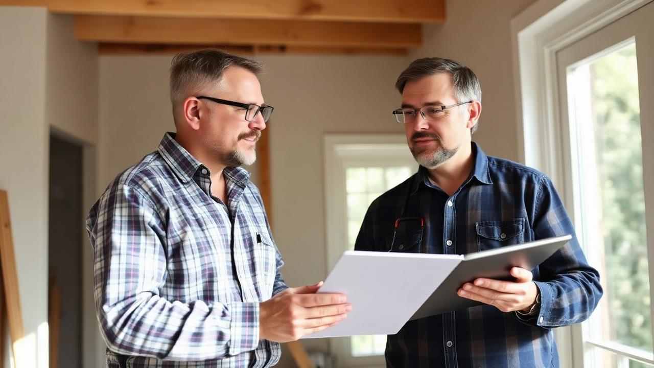 Homeowner inspection of a Bellevue property before renovation