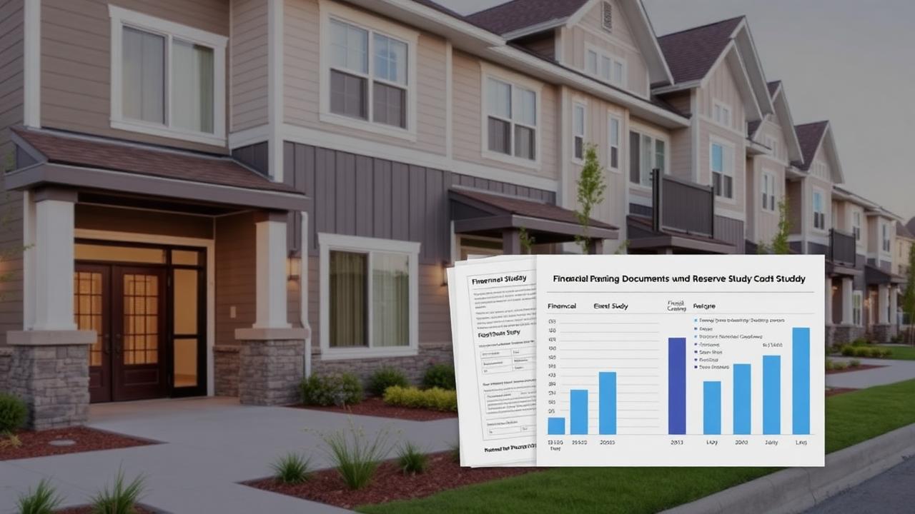 Spokane community building with reserve study planning documents